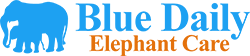 blue daily elephan tcare Logo