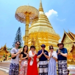 4 Super Trips: Ethical Hands Off Elephant, Rafting, Waterfall, Doi Suthep 